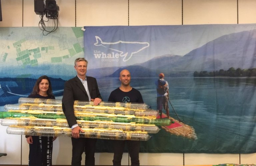 Zac Goldsmith MP supporting The Whale Company's plan to paddle the length of the River Thames
