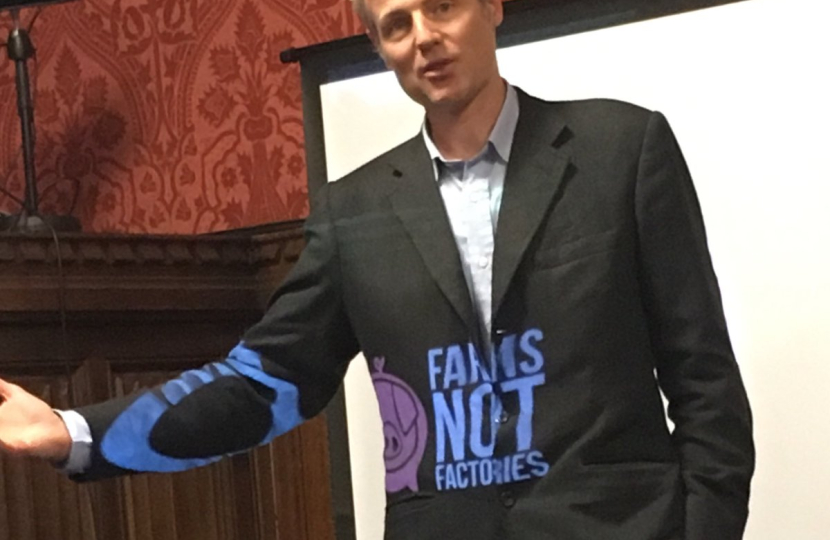 Zac Goldsmith MP Pig Business and Farms not Factories