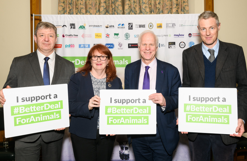 Zac Goldsmith MP for Richmond Park asks for better deal for animals post- brexit